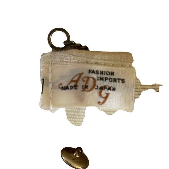 Vintage ADG beaded macrame bag made in Japan - Picture 3 of 7